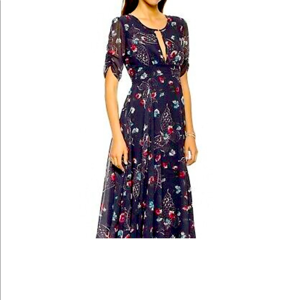 Free People Bonnie Midnight Combo Dress